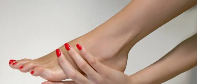 zdrava stopala po zdravljenju kožnih glivic